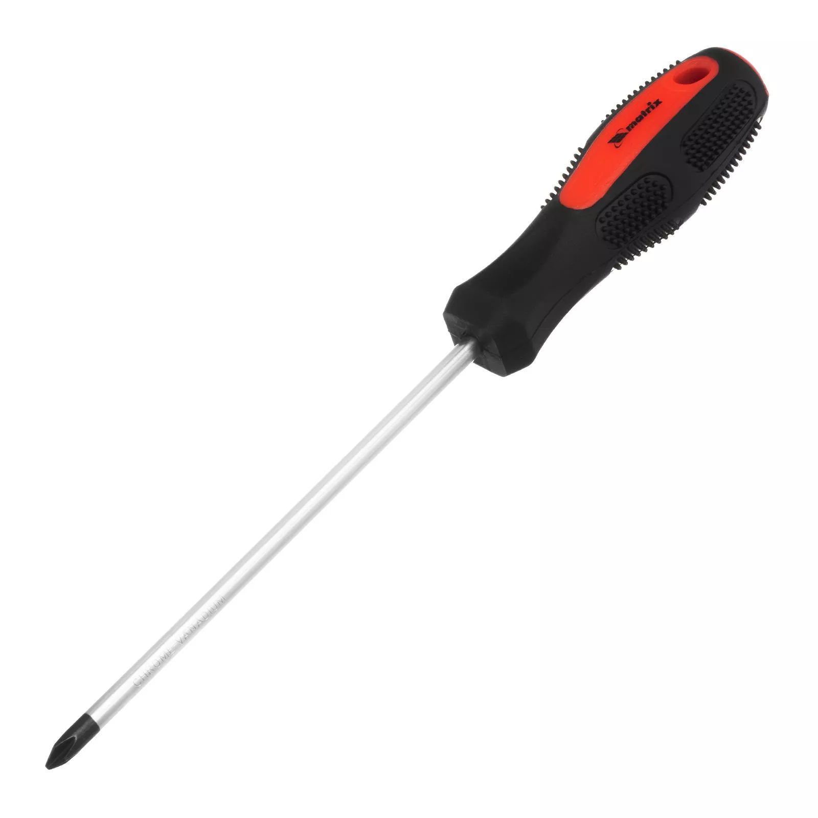Отвертка Anti-Slip, PH2 х 150 мм, CrV, двухкомпонентная рукоятка Matrix