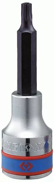 Насадка (бита) торцевая 1/2", Torx, T50, L = 80 мм, с отверстием KING TONY 403750