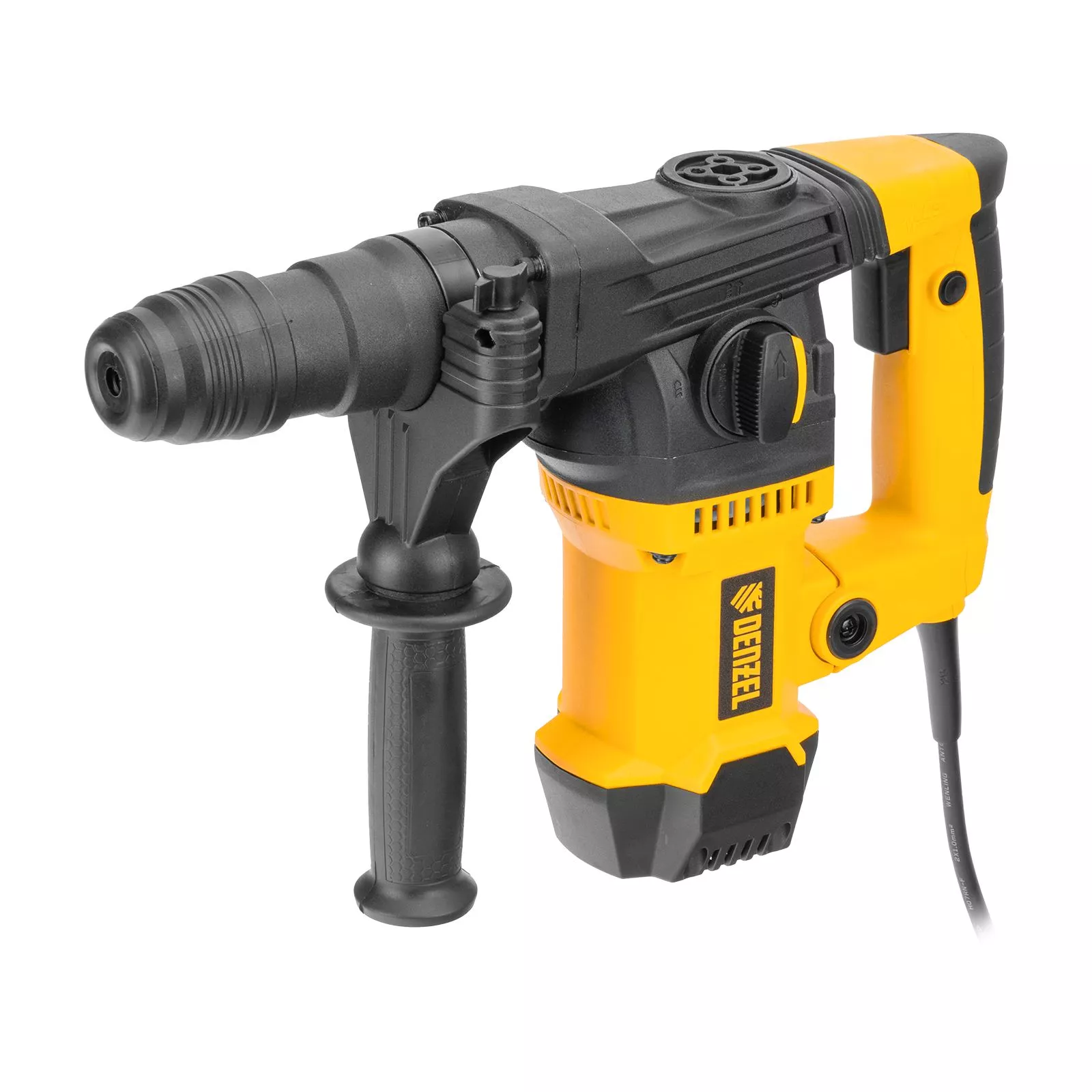 Перфоратор электрический RHVB-1250-32, SDS-plus, 1250 Вт, 5,5 Дж, 4 реж. Denzel