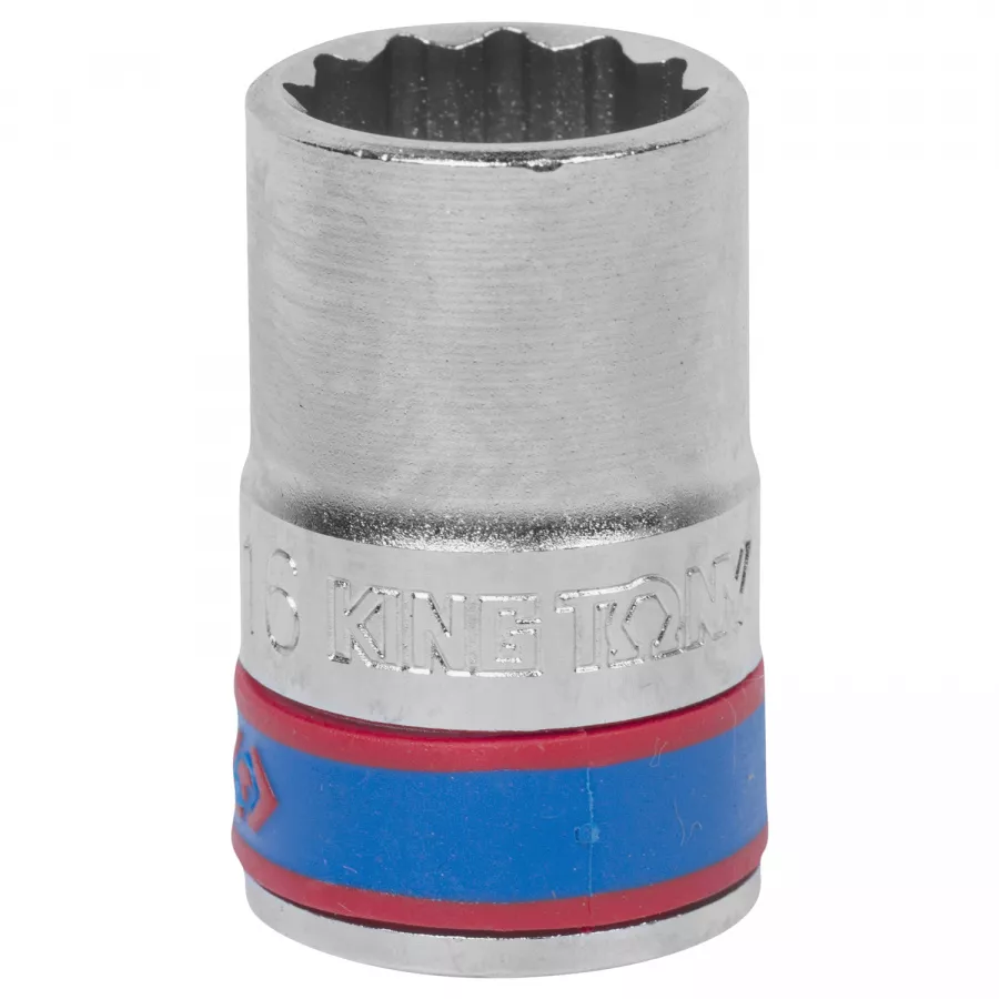 Головка торцевая стандартная двенадцатигранная 1/2", 15 мм KING TONY 433015M