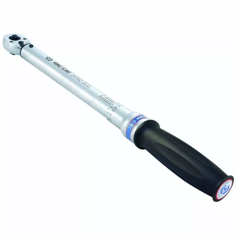 Динамометрический ключ серии "EXACT", 1/2", 80-400 Нм, для левой и правой резьбы, футляр KING TONY 34462-4DG