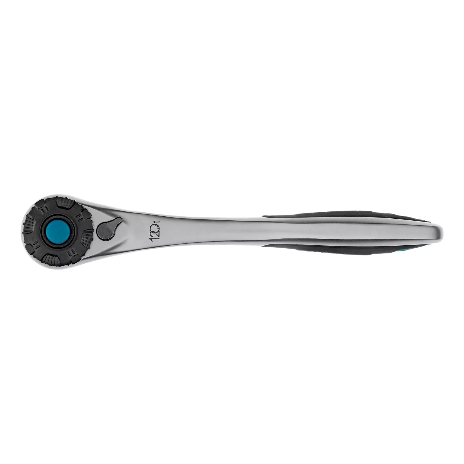 Набор торцевых головок, трещотка 120 зубьев, 1/4", CrV, 12 предметов Gross