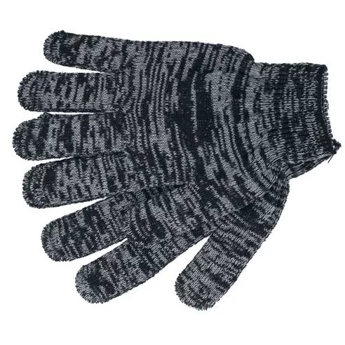 Перчатки х/б, меланж, 10 класс