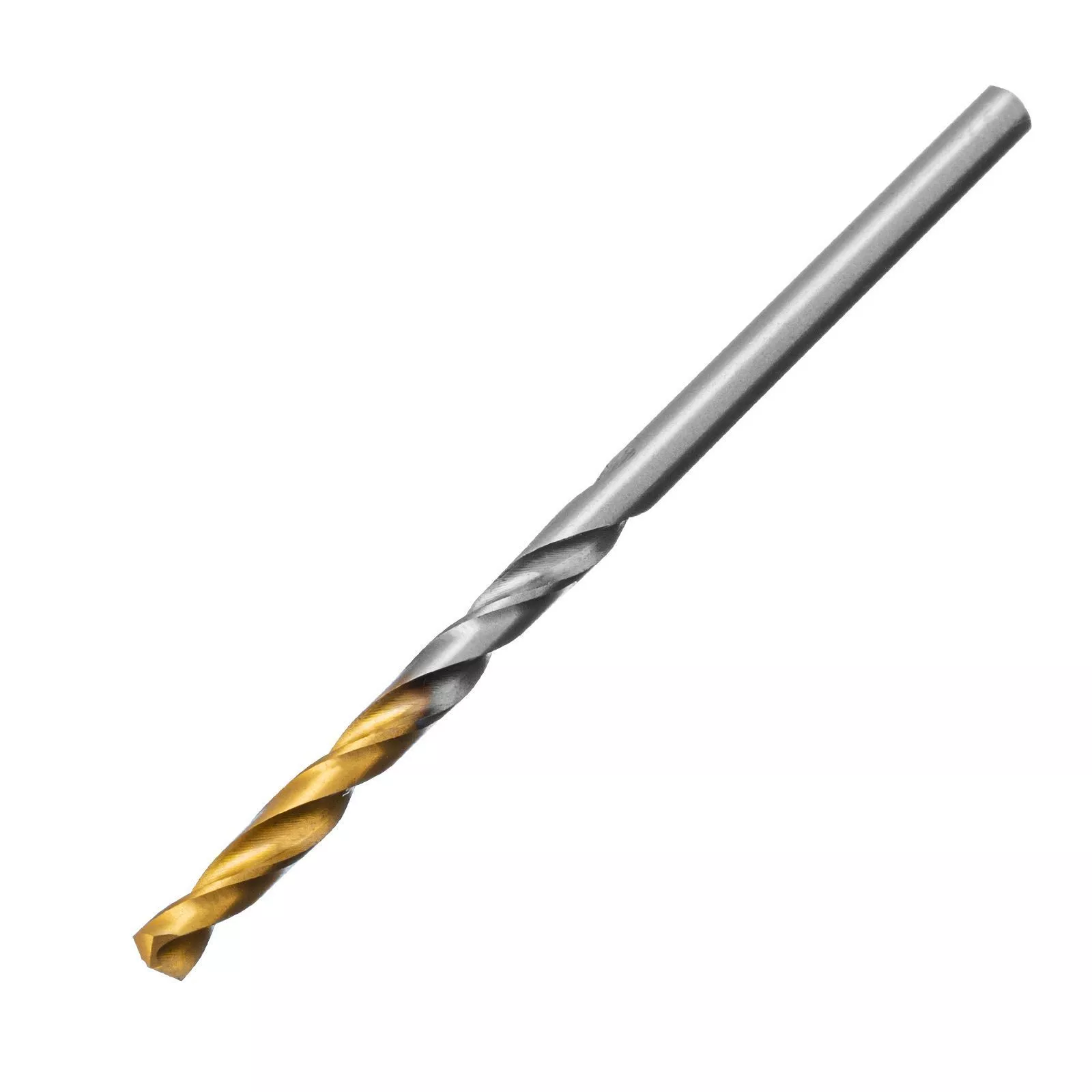 Сверло спиральное по металлу 3,2 x 65 мм, Р6М5, Golden Tip , 2шт. Denzel