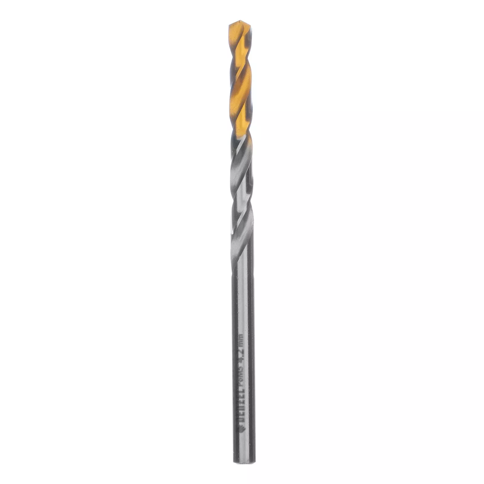 Сверло спиральное по металлу 4,2 x 75 мм, Р6М5, Golden Tip  Denzel