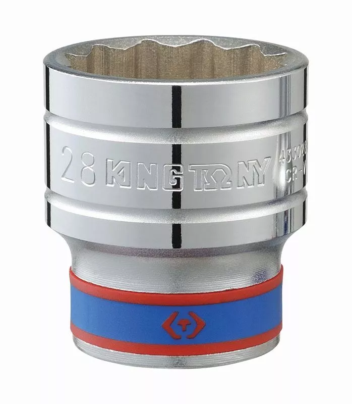 Головка торцевая стандартная двенадцатигранная 1/2", 25 мм KING TONY 433025M
