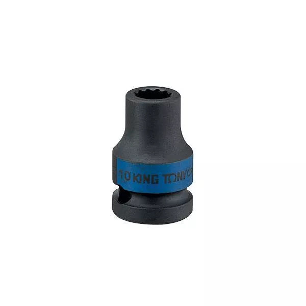 Головка торцевая ударная двенадцатигранная 1/2", 23 мм KING TONY 453023M