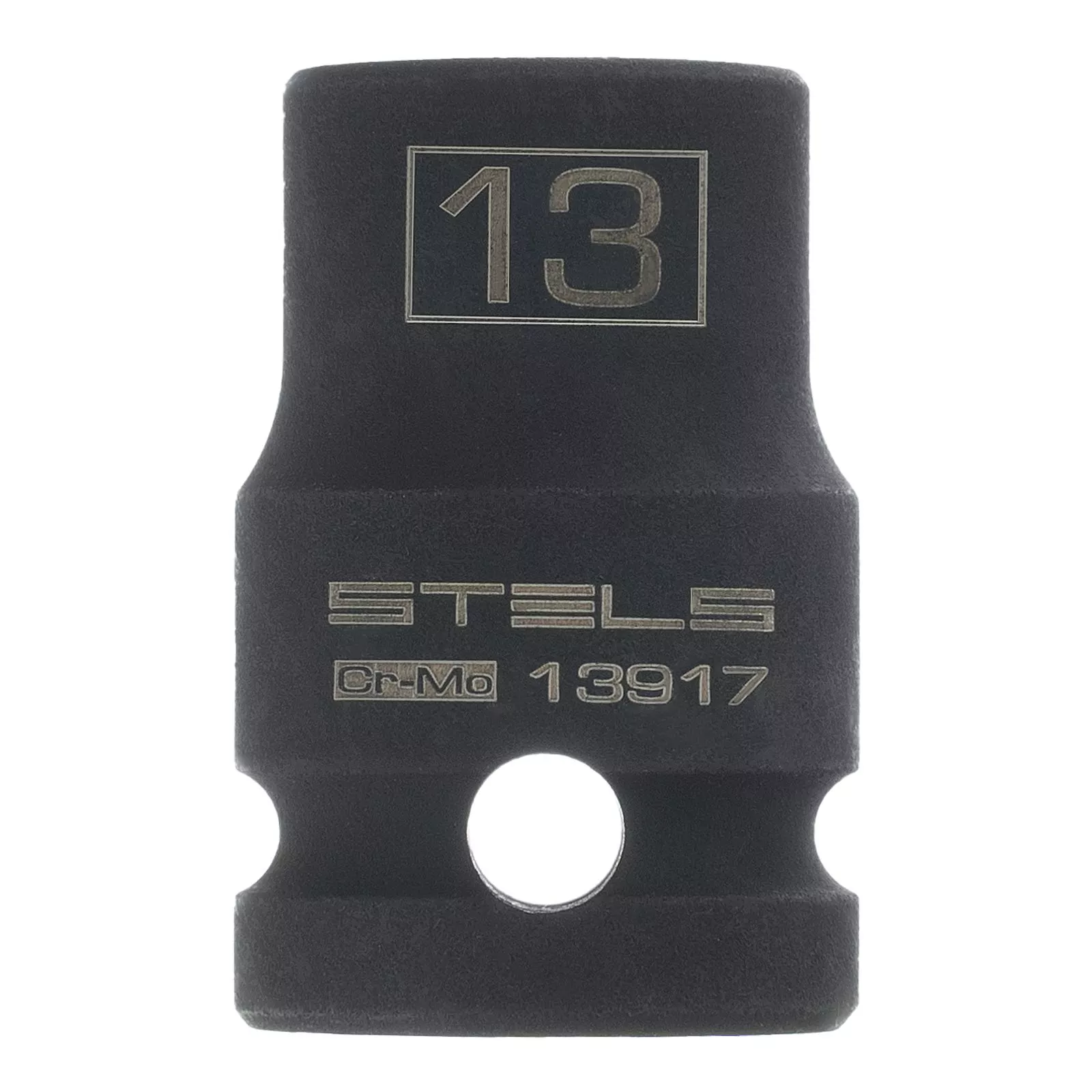 Головка ударная шестигранная, 13 мм, 1/2, CrMo Stels