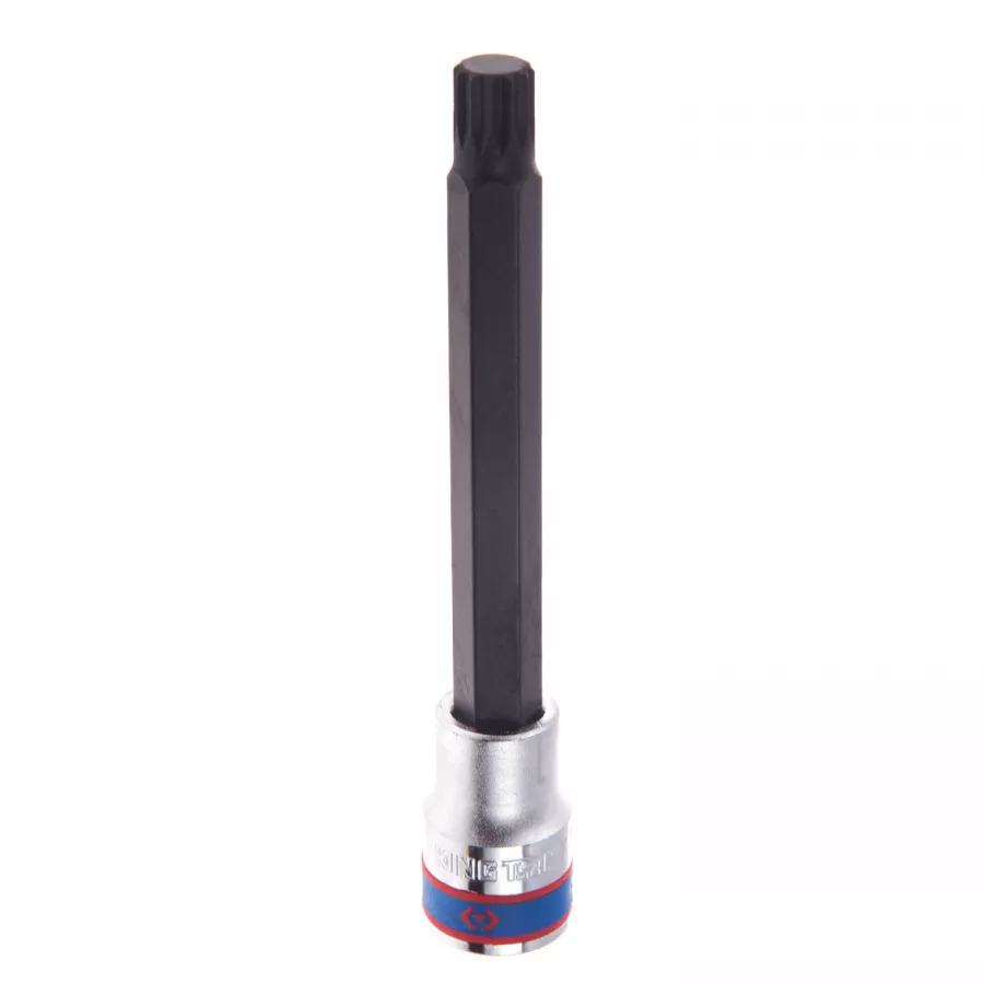 Насадка (бита) торцевая 1/2", Spline, M12, L = 140 мм KING TONY 406612