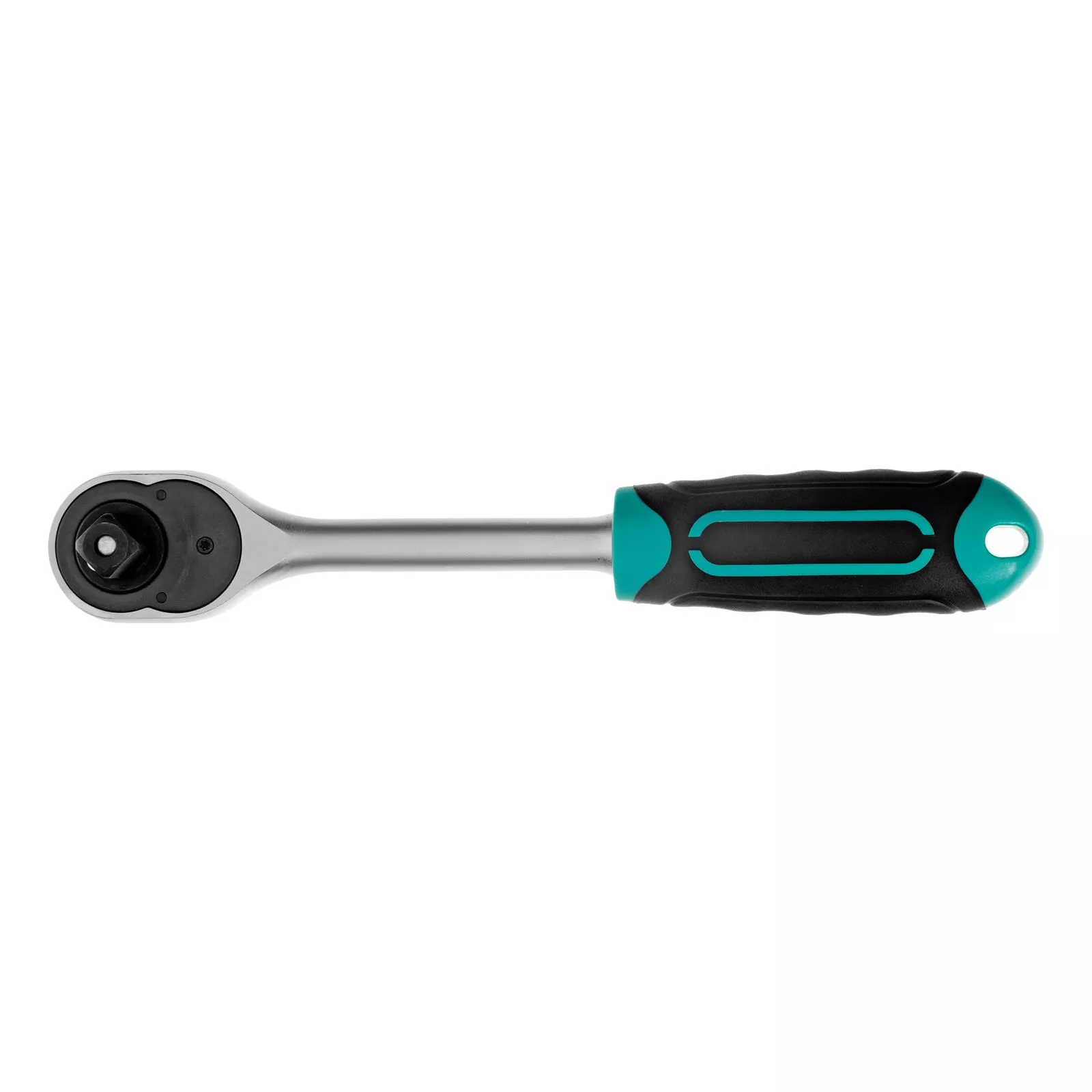 Ключ-трещотка 1/2", CrV, 72 зуба, с быстрым сбросом, матовый хром Stels