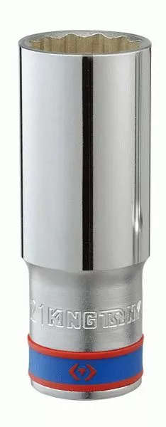Головка торцевая глубокая двенадцатигранная 3/4", 50 мм KING TONY 623050M