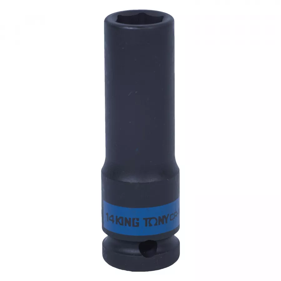 Головка торцевая ударная глубокая шестигранная 1/2", 14 мм KING TONY 443514M