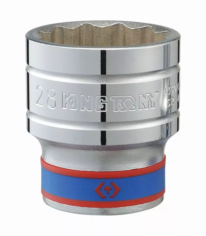 Головка торцевая стандартная двенадцатигранная 1/2", 18 мм KING TONY 433018M