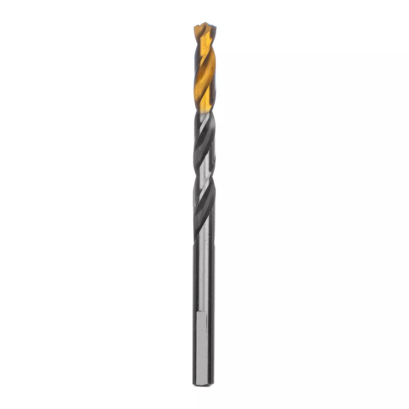 Сверло спиральное по металлу 6,5 x 93мм, Р6М5, Golden Tip, многогранная заточка Denzel
