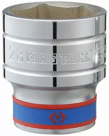Головка торцевая стандартная шестигранная 1/2", 15 мм KING TONY 433515M