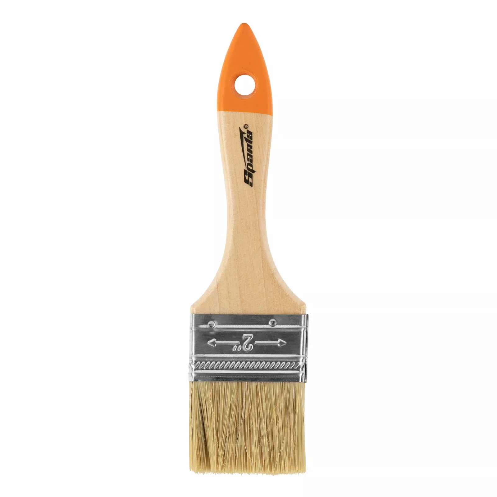 Кисть плоская Slimline 2" (50 мм) натуральная щетина, деревянная ручка Sparta