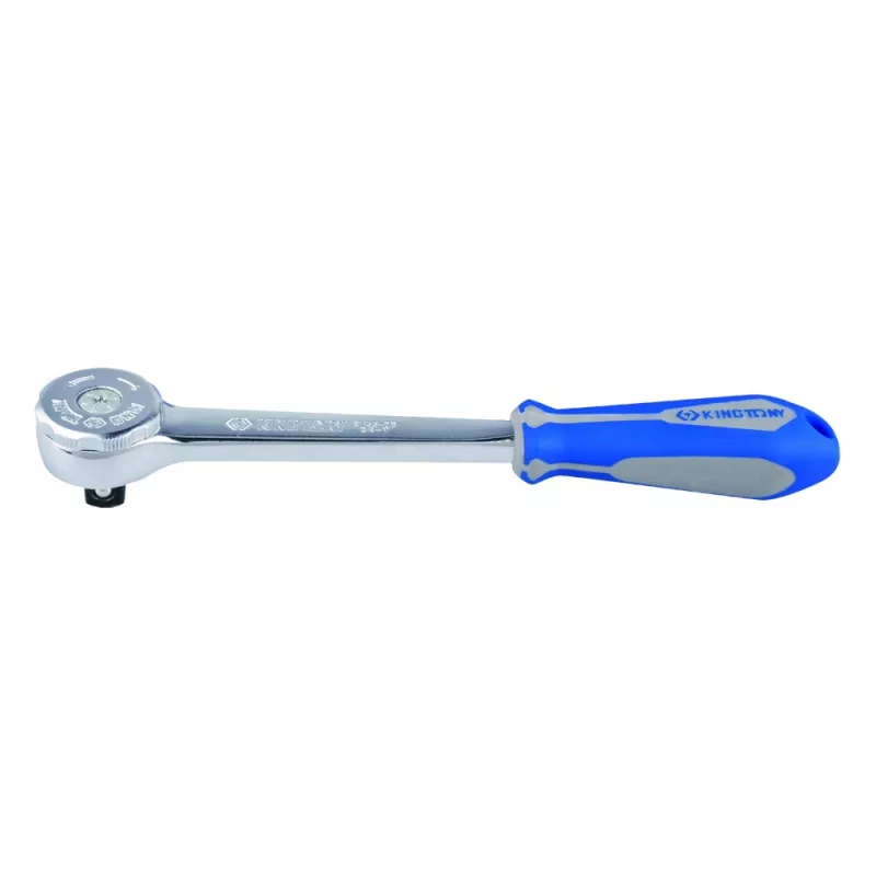 Трещотка 3/8", 200 мм, 72 зубца, дисковый механизм KING TONY 3755-08G