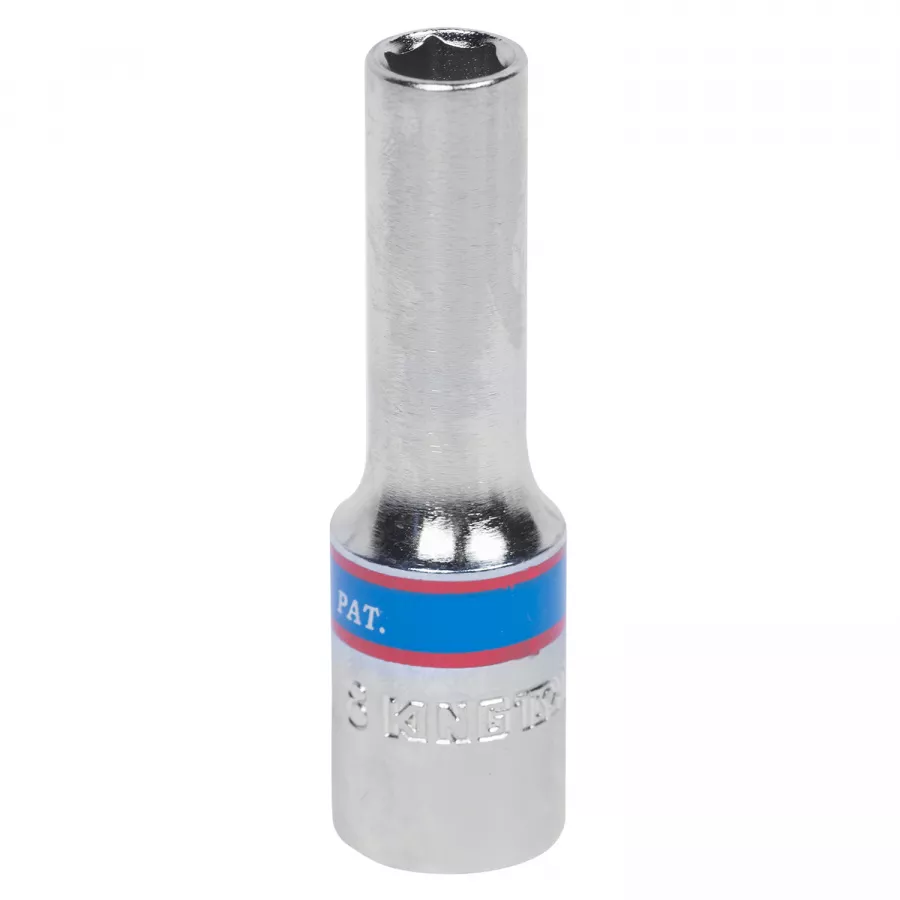 Головка торцевая глубокая шестигранная 3/8", 8 мм KING TONY 323508M