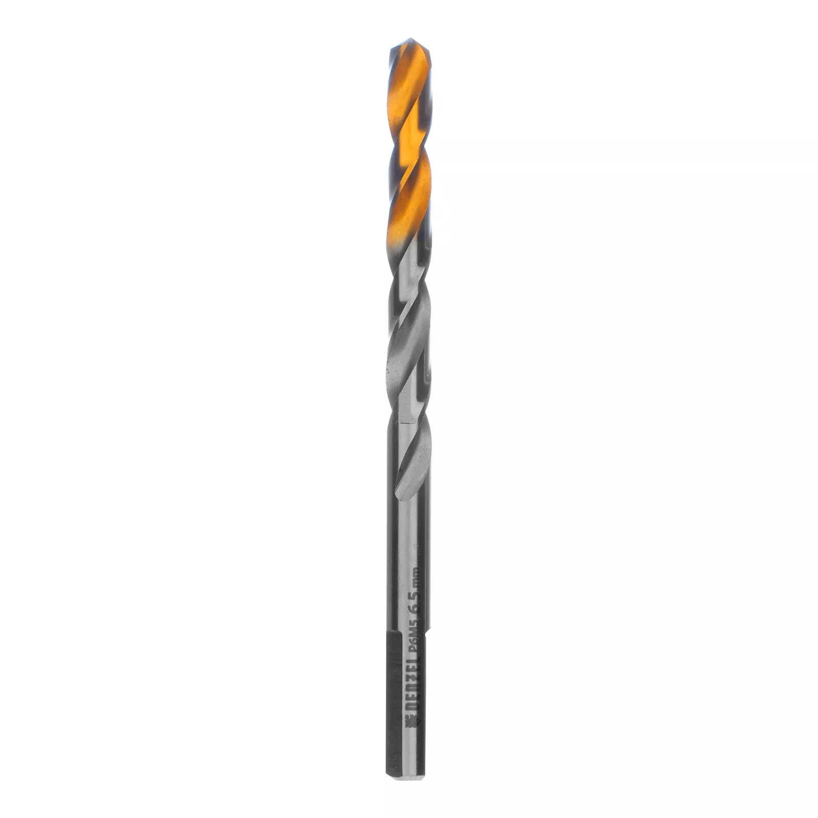Сверло спиральное по металлу 6,5 x 100 мм, Р6М5, Golden Tip  Denzel