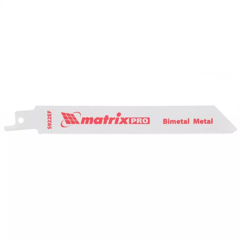 Полотна по металлу для сабельной пилы S922EF 125/1.4 мм, Bimetal, 2 шт, Pro Matrix