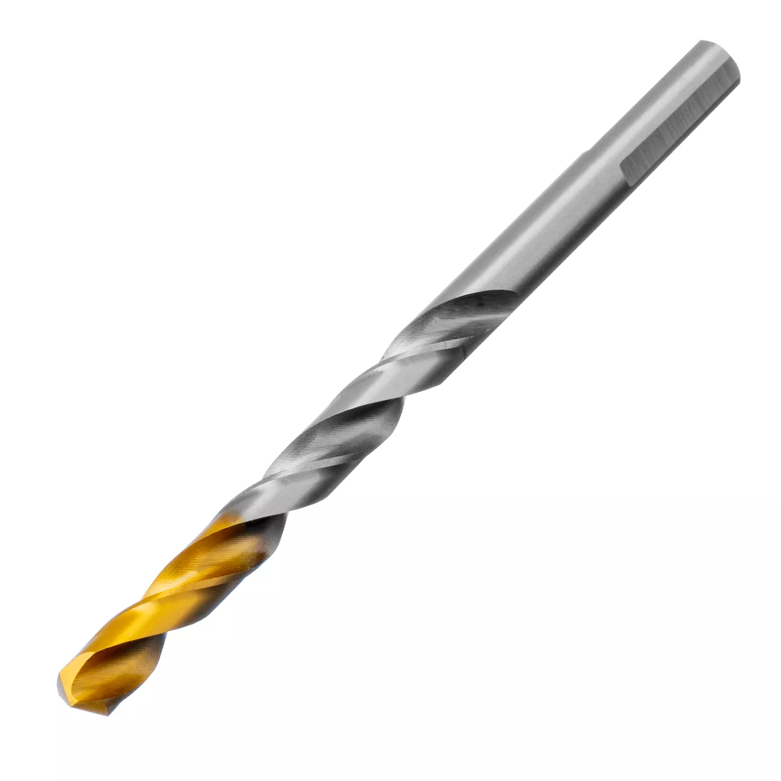 Сверло спиральное по металлу 7,0 x 109 мм, Р6М5, Golden Tip  Denzel