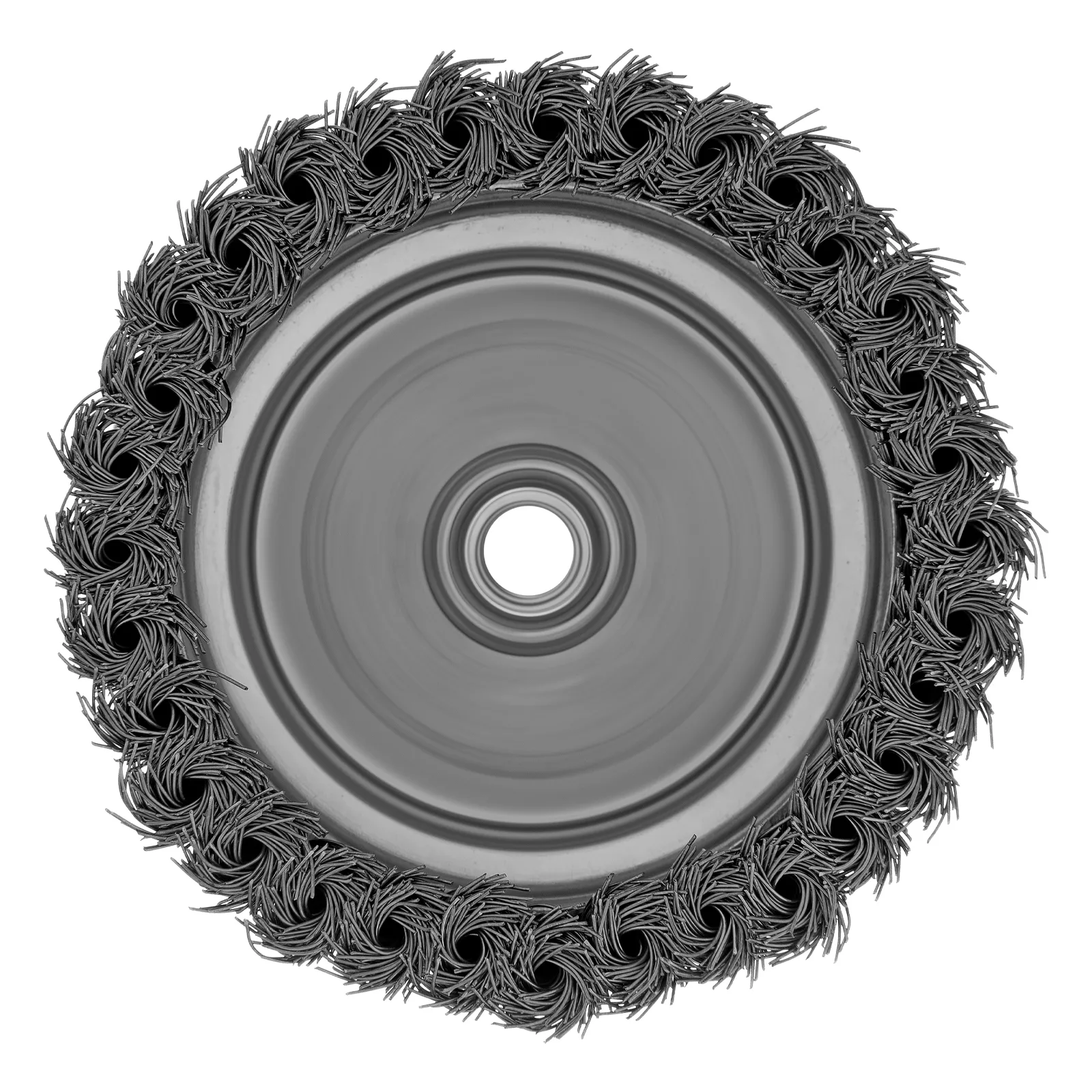 Щетка для УШМ Heavy Duty, 125 мм, М14, "чашка", крученая проволока 0.5 мм Matrix