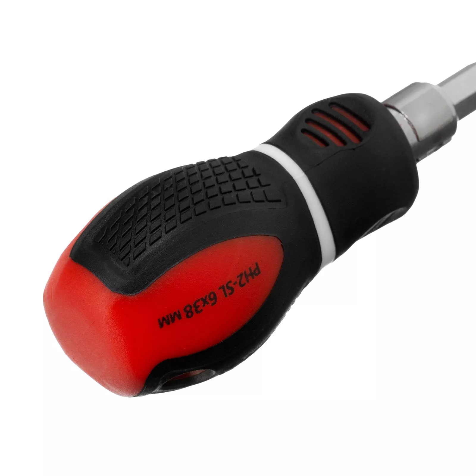Отвертка комбинированная, SL6/PH2 х 38 мм, CrV, двухкомпонентная рукоятка Matrix