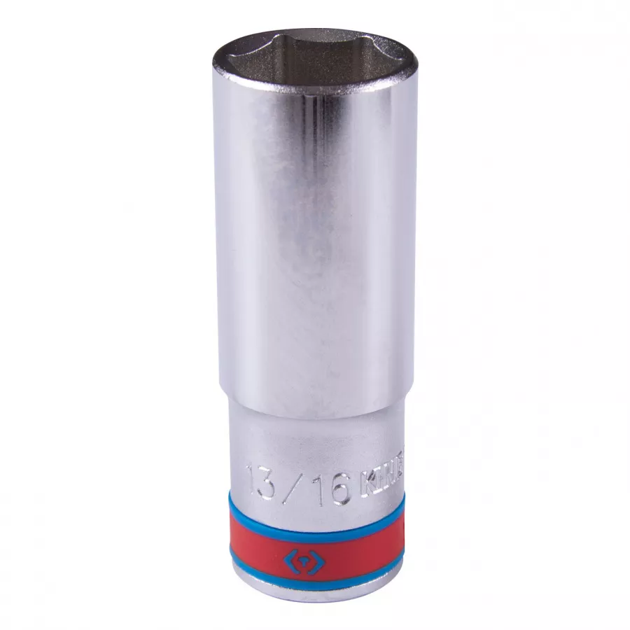Головка торцевая глубокая шестигранная 1/2", 13/16", дюймовая KING TONY 423526S