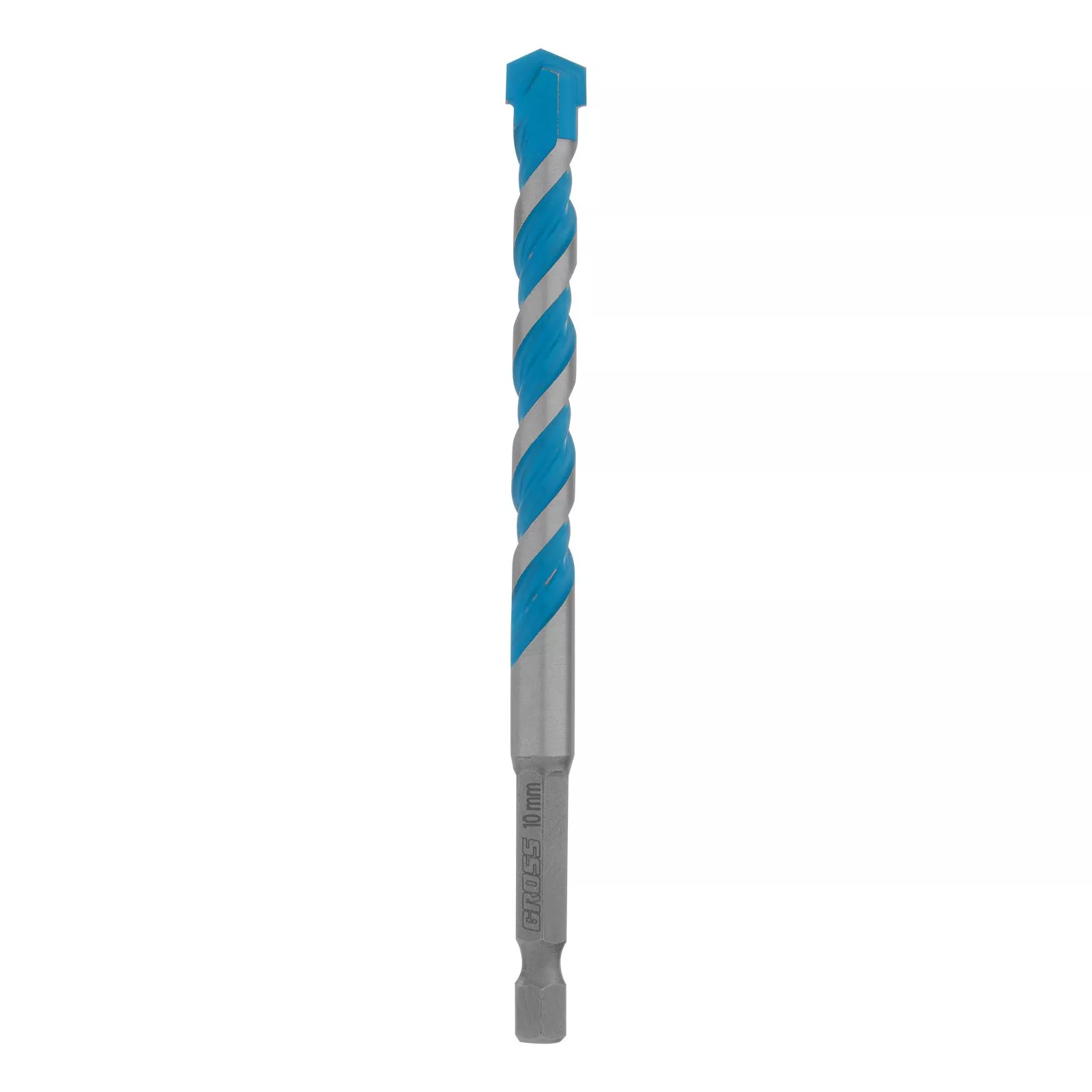 Сверло универсальное, Multipurpose PRO, 6-гр. хвостовик, 10мм Gross
