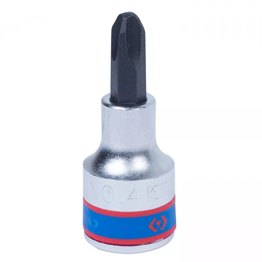 Насадка (бита) торцевая 1/2", Phillips, PH4, L = 60 мм KING TONY 402104