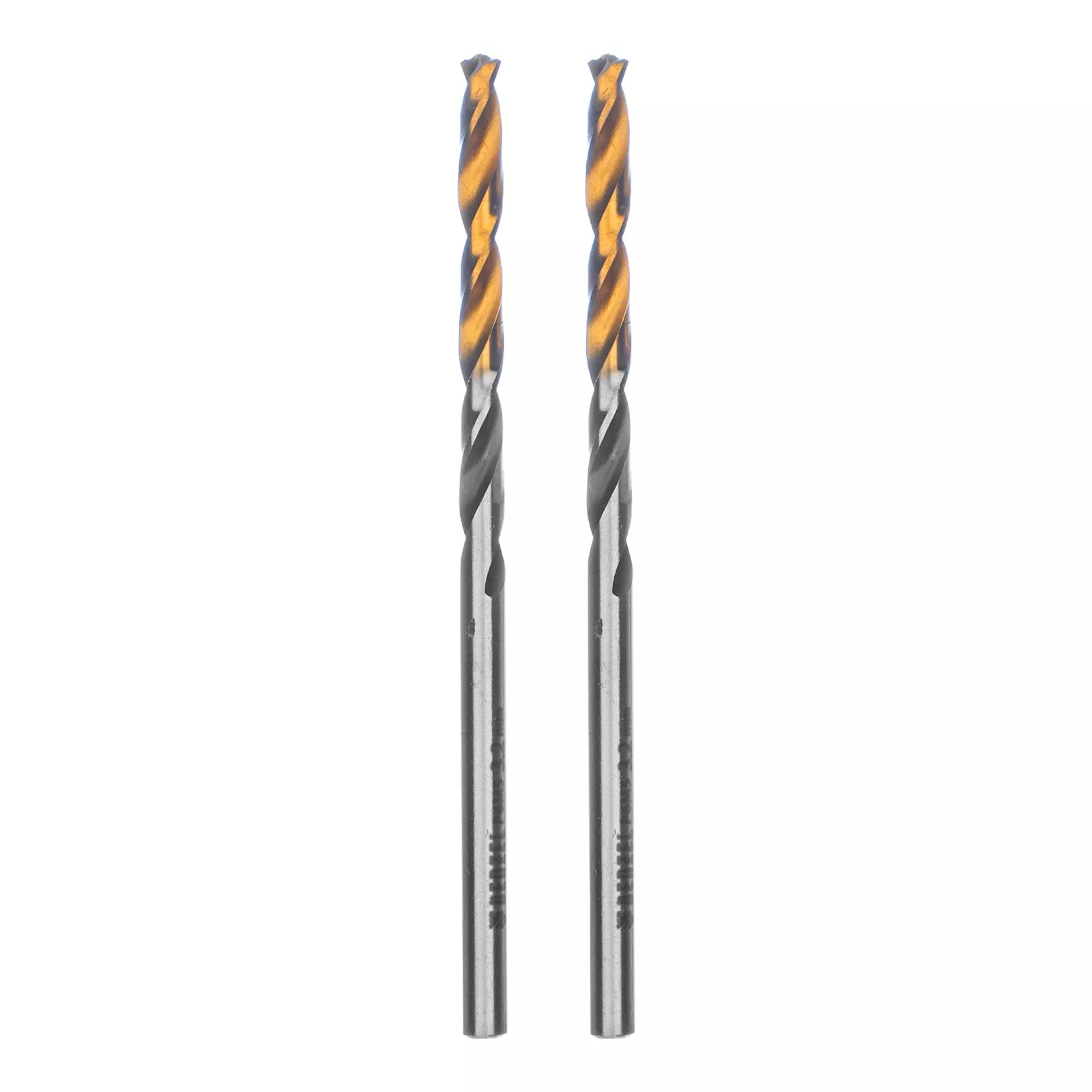 Сверло спиральное по металлу 3,2 x 65мм, Р6М5, Golden Tip, многогранная заточка, 2шт. Denzel