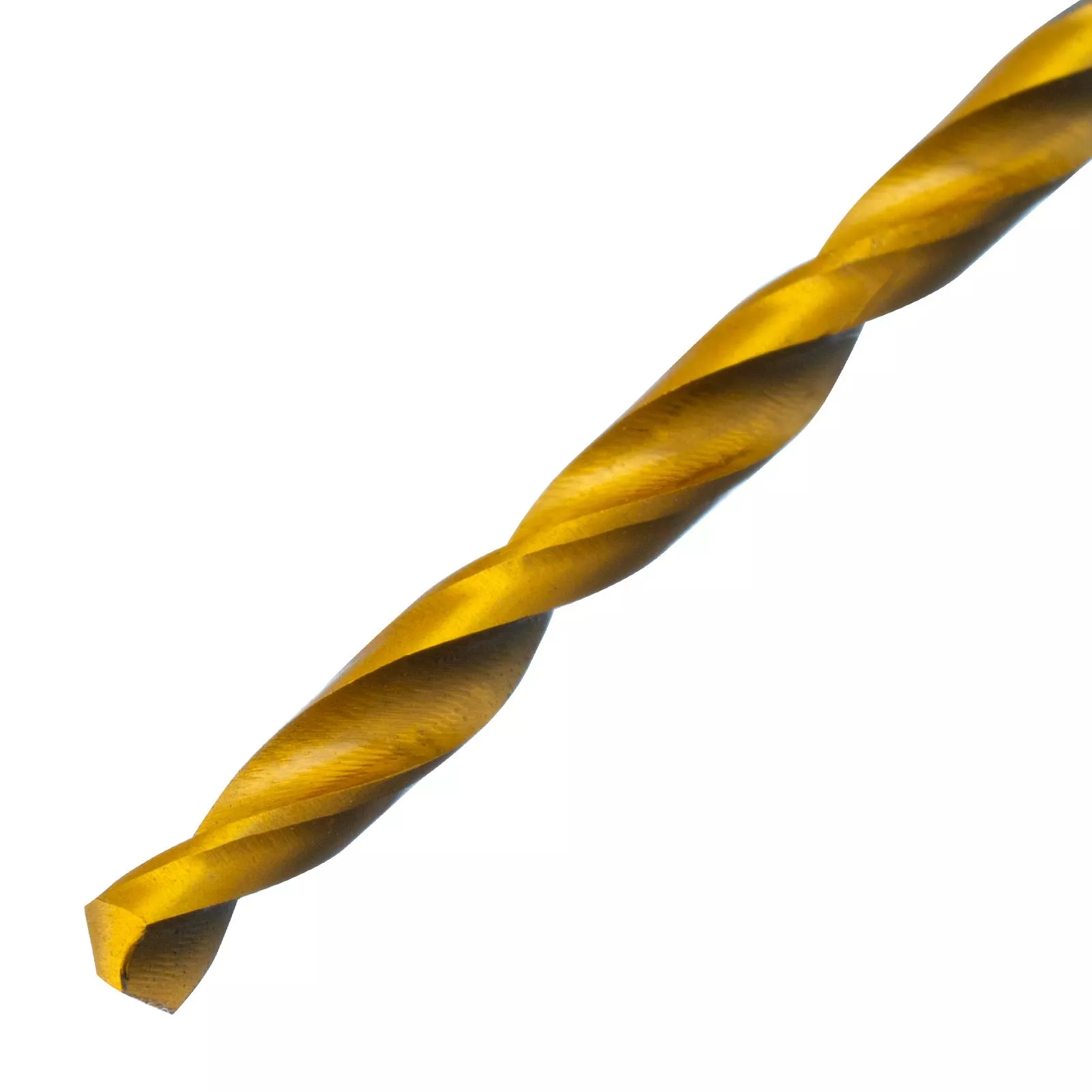 Сверло спиральное по металлу 2,5 х 95 мм Р6М5, Golden Tip, удлиненное, 2шт. Denzel
