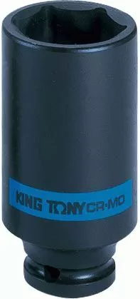 Головка торцевая ударная глубокая шестигранная 1/2", 23 мм KING TONY 443523M