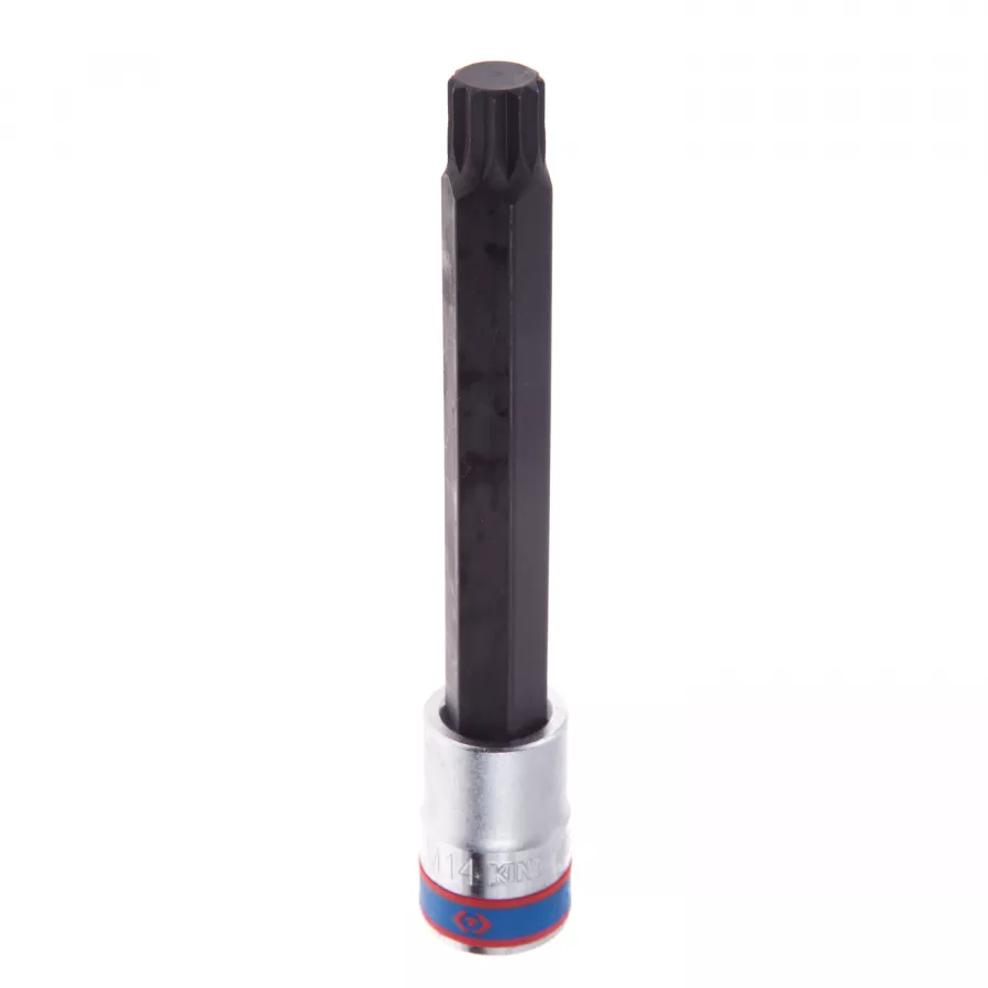 Насадка (бита) торцевая 1/2", Spline, M14, L = 140 мм KING TONY 406614