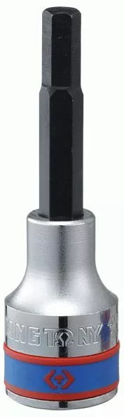 Насадка (бита) торцевая 1/2", Hex, 19 мм, L = 80 мм KING TONY 403519