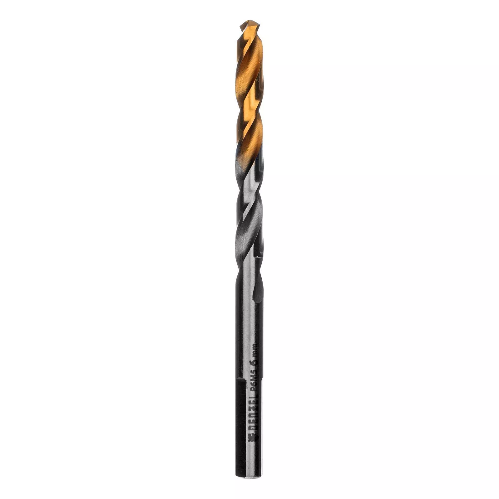 Сверло спиральное по металлу 6 x 93 мм, Р6М5, Golden Tip  Denzel