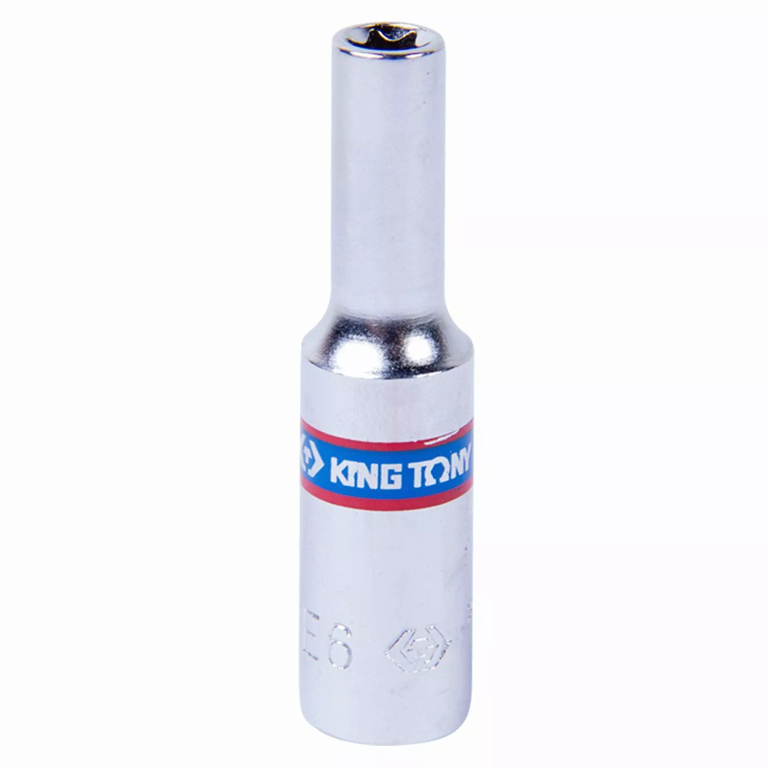 Головка торцевая TORX Е-стандарт 1/4", E6, L = 50 мм KING TONY 227506M