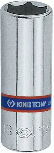 Головка торцевая глубокая шестигранная 1/4", 6 мм KING TONY 223506M