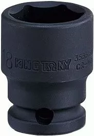Головка торцевая ударная шестигранная 3/8", 19 мм KING TONY 353519M