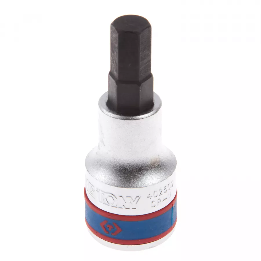 Насадка (бита) торцевая 1/2", Hex, 9 мм, L = 60 мм KING TONY 402509