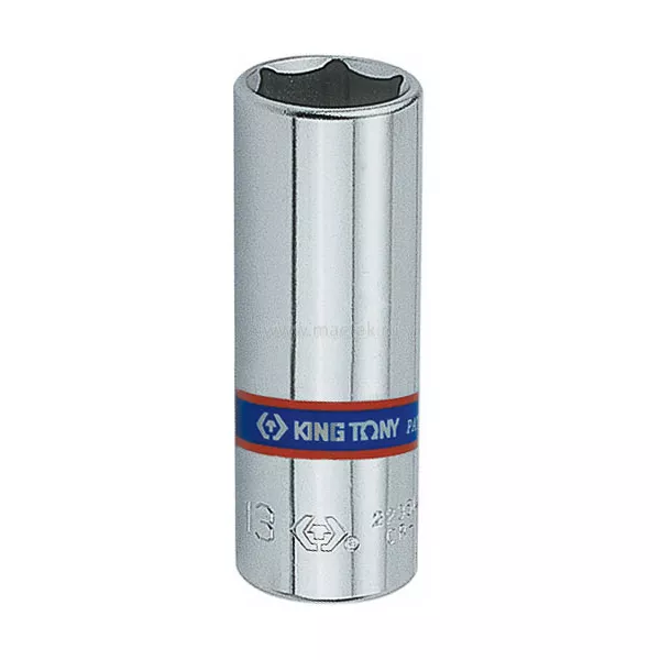 Головка торцевая глубокая шестигранная 1/4", 9 мм KING TONY 223509M