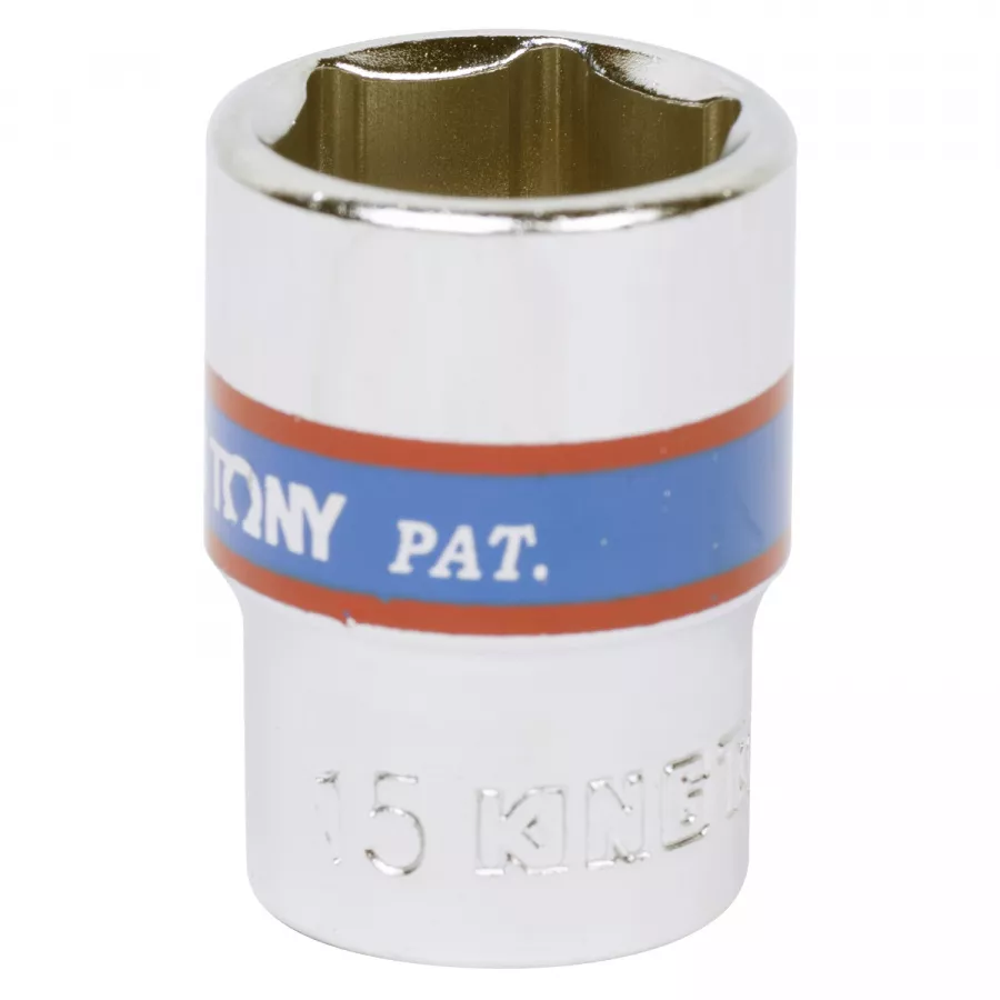 Головка торцевая стандартная шестигранная 3/8", 15 мм KING TONY 333515M