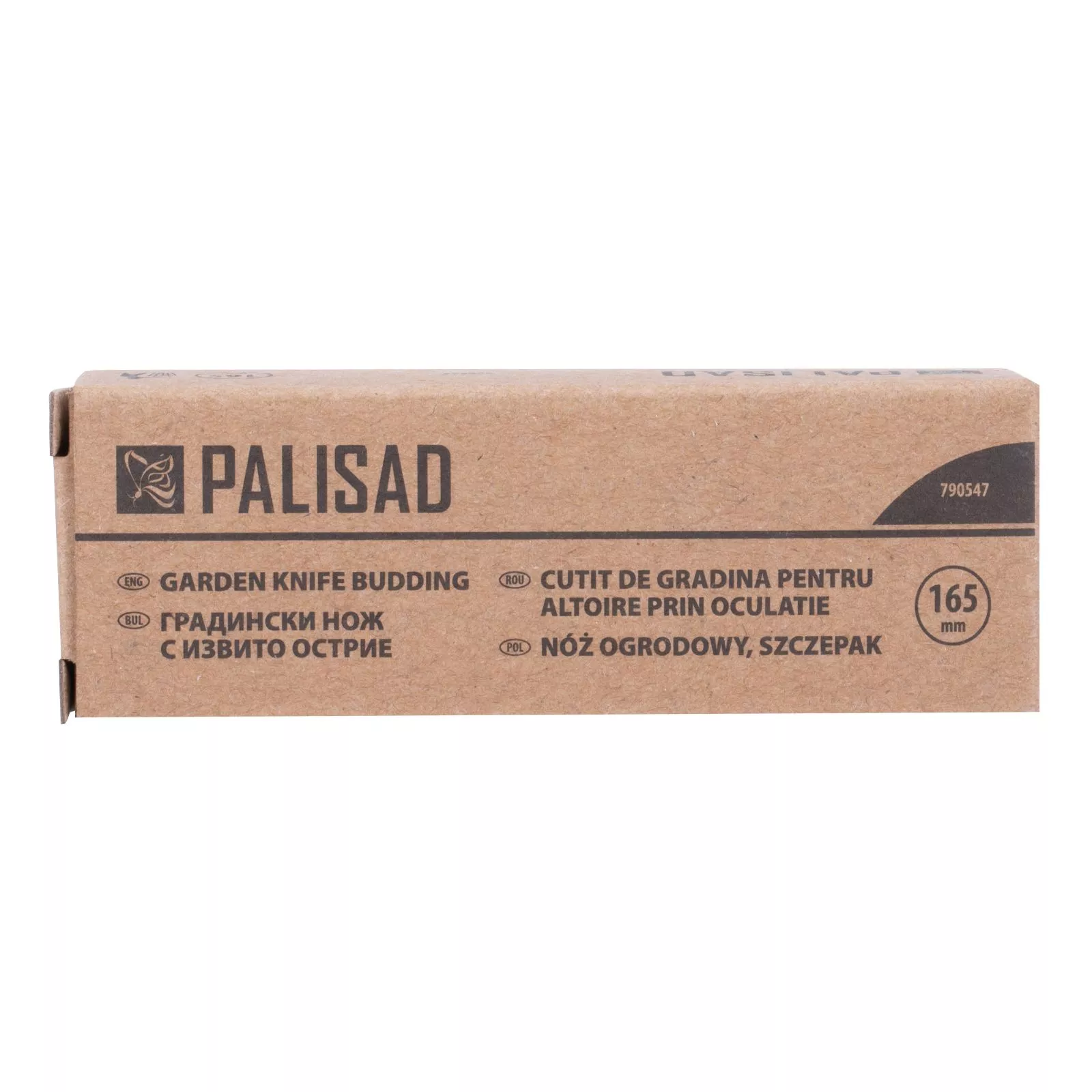 Нож садовый, 165 мм, складной, окулировочный, пластиковая рукоятка Palisad