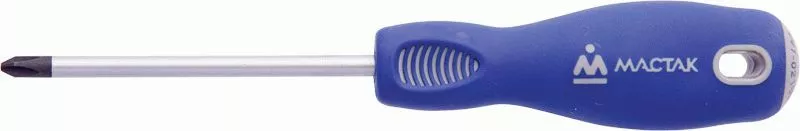 Отвертка крестовая Phillips №1, 150 мм, держатель МАСТАК 041-01150H