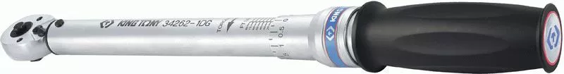 Динамометрический ключ серии "EXACT", 1/4", 4-20 Нм, для левой и правой резьбы, футляр KING TONY 34262-1DG