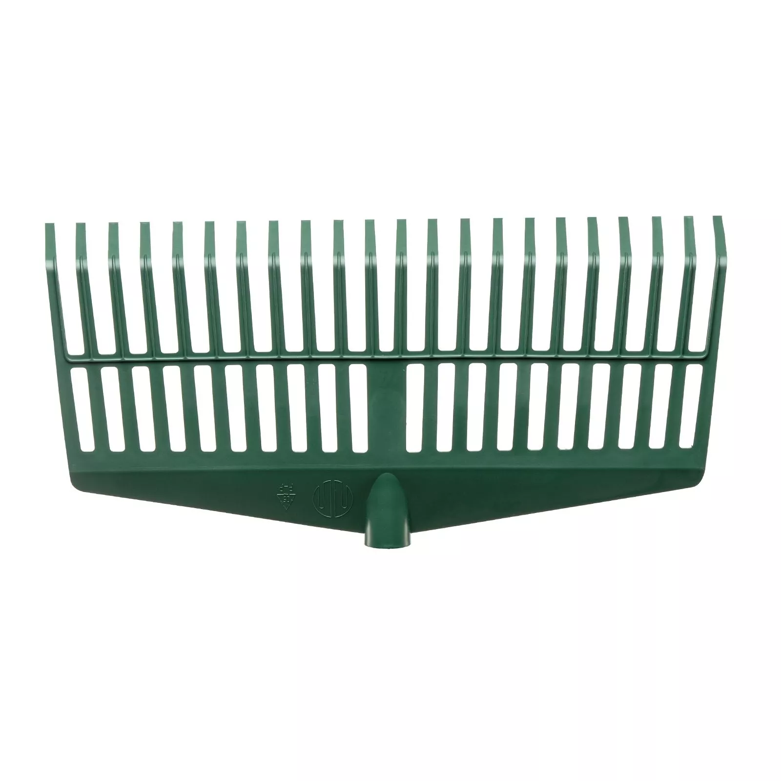 Грабли веерные пластиковые, 420 мм, 22 плоских зуба, без черенка, Сибртех