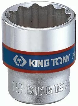 Головка торцевая стандартная двенадцатигранная 3/8", 14 мм KING TONY 333014M