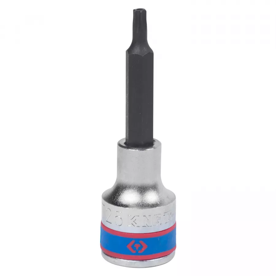 Насадка (бита) торцевая 1/2", Torx, T25, L = 80 мм, с отверстием KING TONY 403725