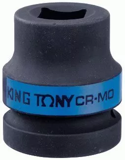 Головка торцевая ударная четырехгранная 1", 21 мм, футорочная KING TONY 851421M
