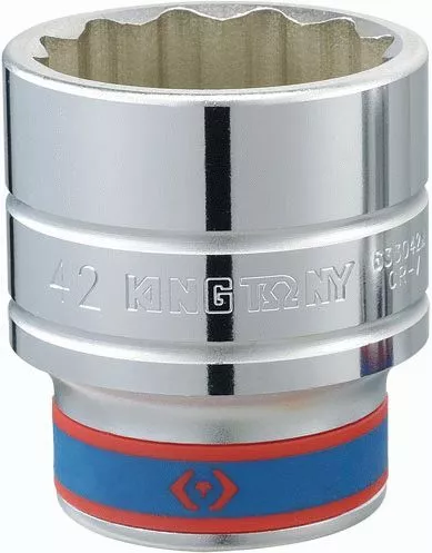 Головка торцевая стандартная двенадцатигранная 3/4", 55 мм KING TONY 633055M
